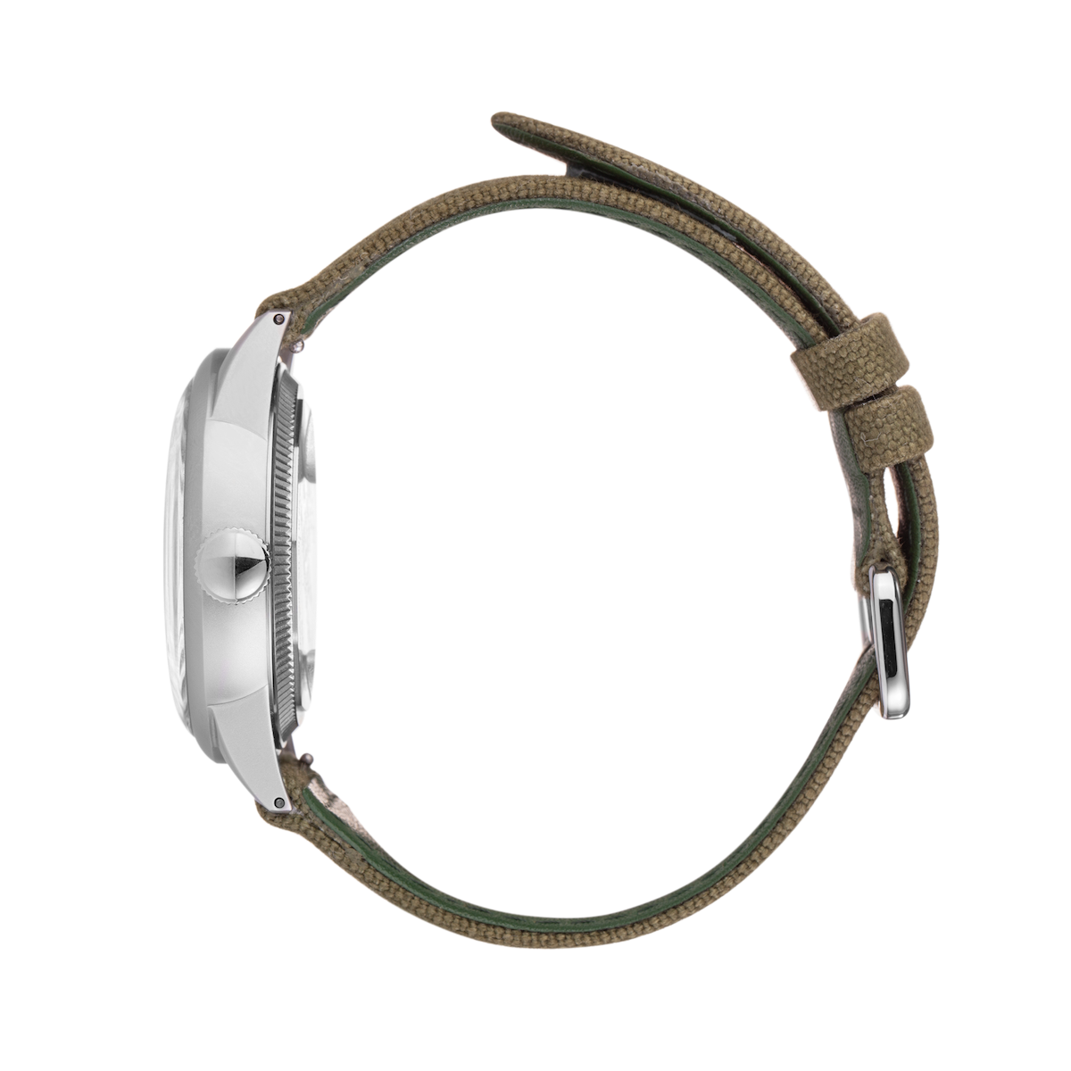 Praesidus Service Watch Svart Urtavla Grön Rem 38Mm P-38-MB-E