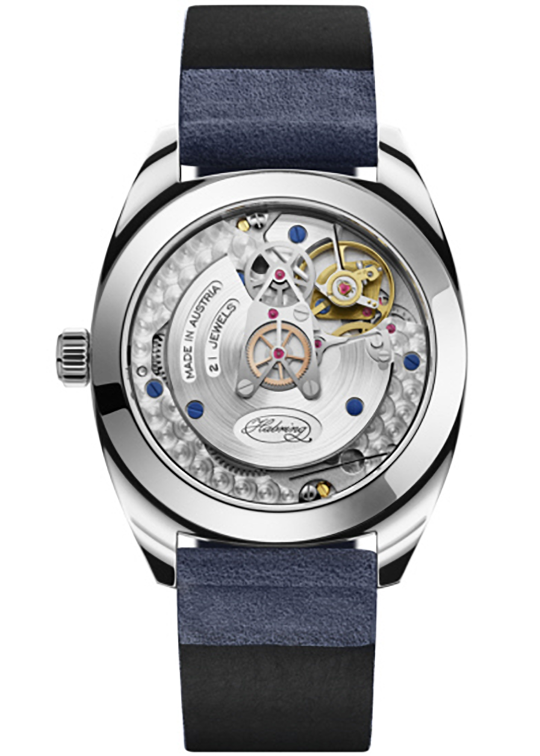 Habring2 Josef Regulator White & Leather HBR2JOSFWHT