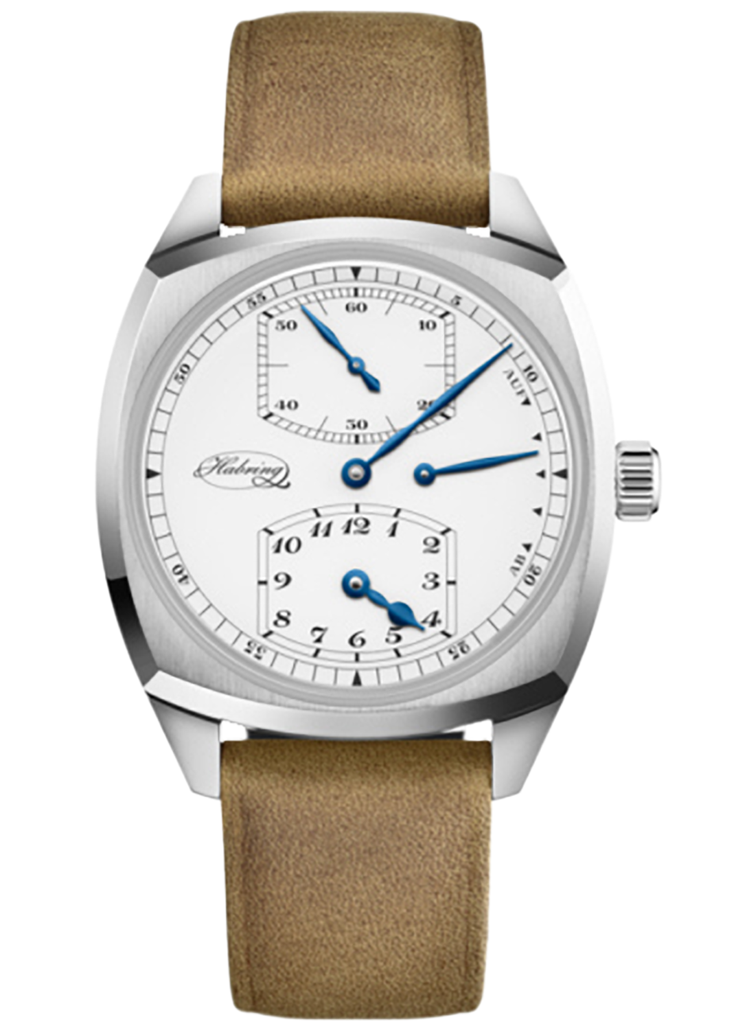 Habring2 Josef Regulator White & Leather HBR2JOSFWHT