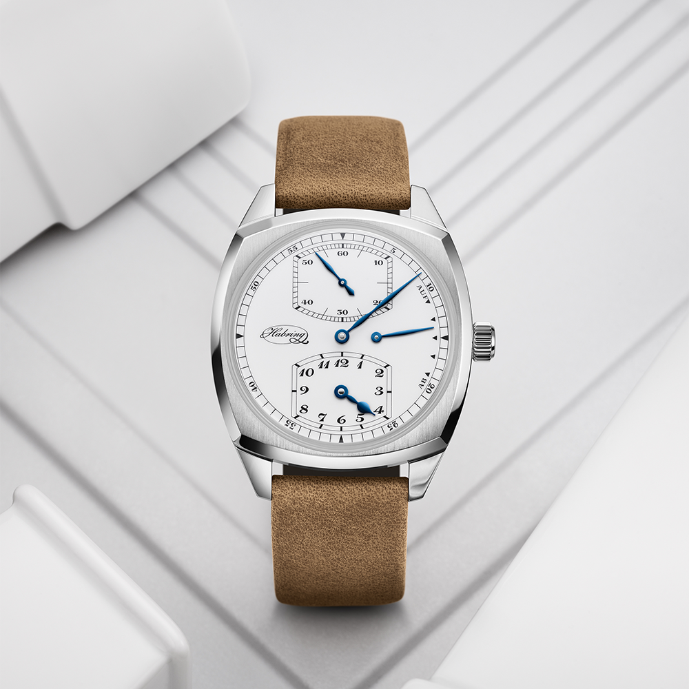 Habring2 Josef Regulator White & Leather HBR2JOSFWHT