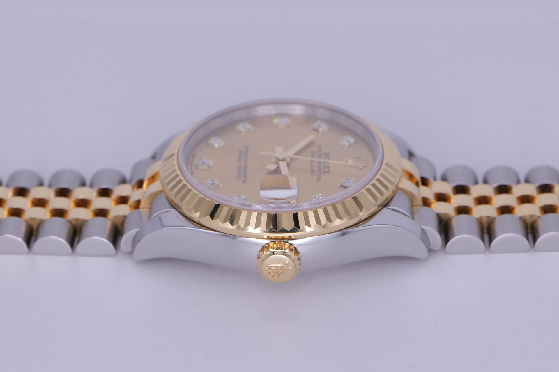 BEGAGNAD Rolex Datejust 31 - 10 diamanter 278273