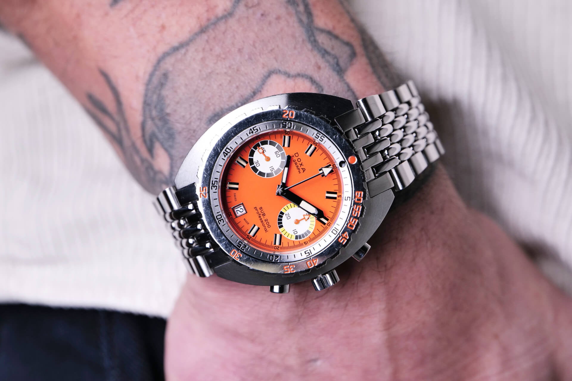 PRE-OWNED Doxa SUB 200 T-Chronograph 8051035110