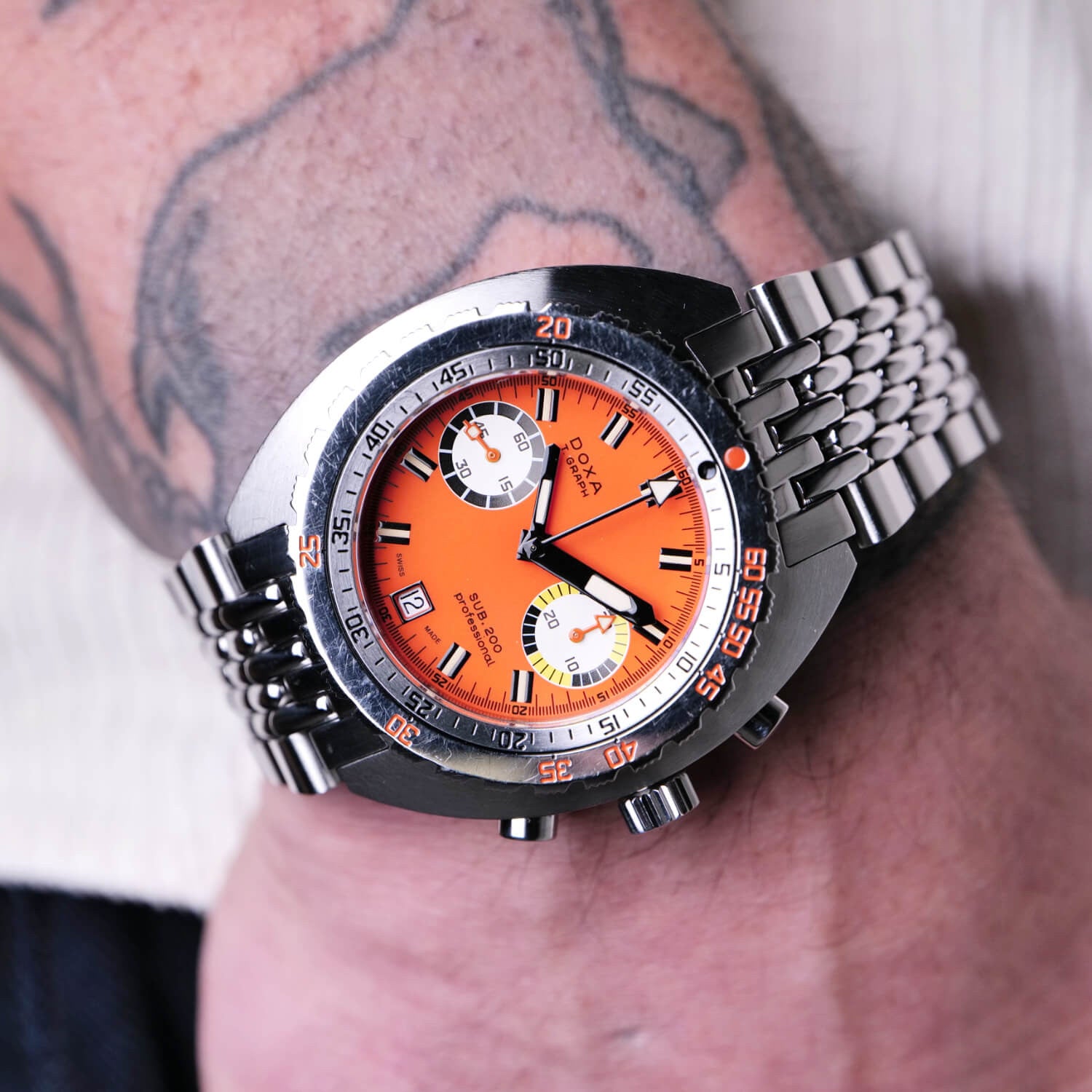 PRE-OWNED Doxa SUB 200 T-Chronograph 8051035110