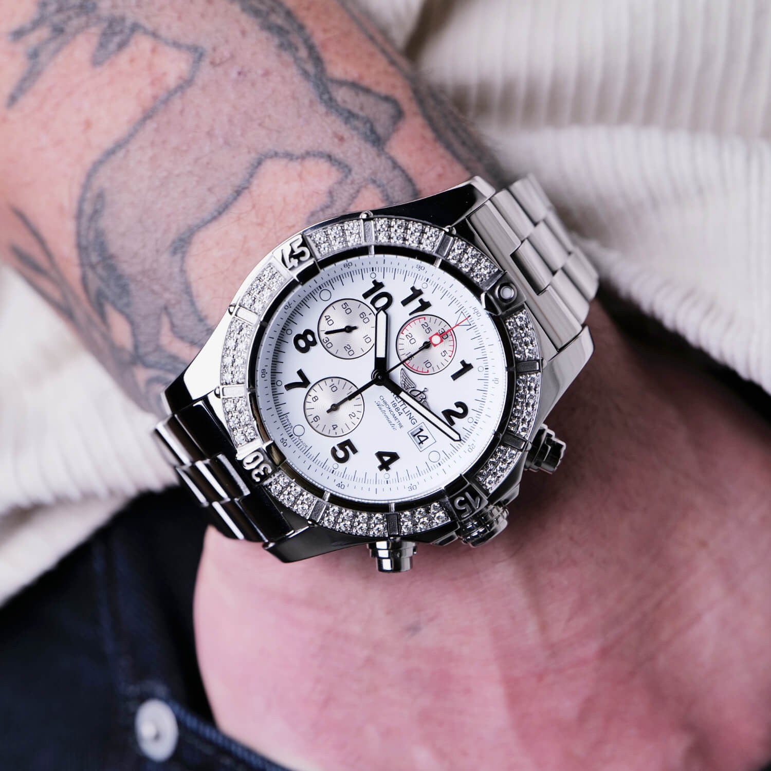 PRE-OWNED Breitling Super Avenger A1337053