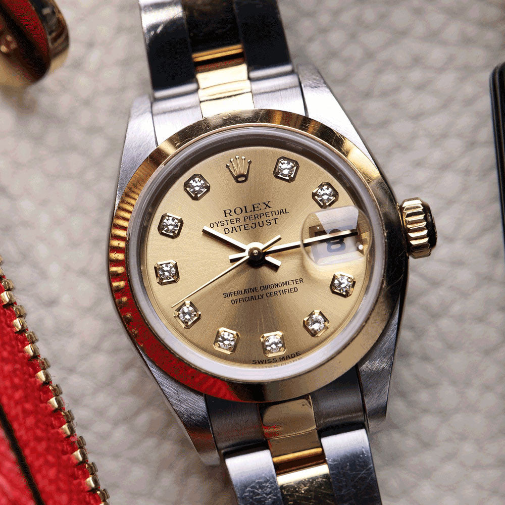PRE-OWNED Rolex Lady Datejust 26mm 79163