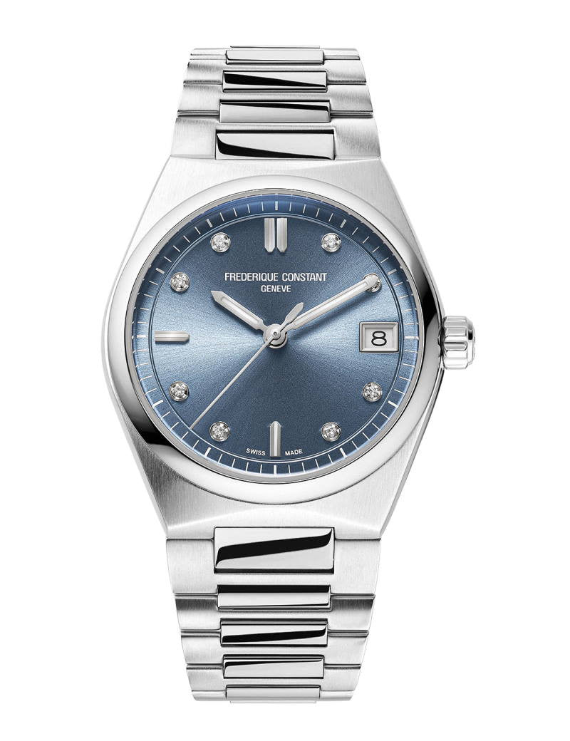 Frederique Constant Highlife Ladies Quartz 31mm Round Light blue & Steel FC-240LND2NH26B