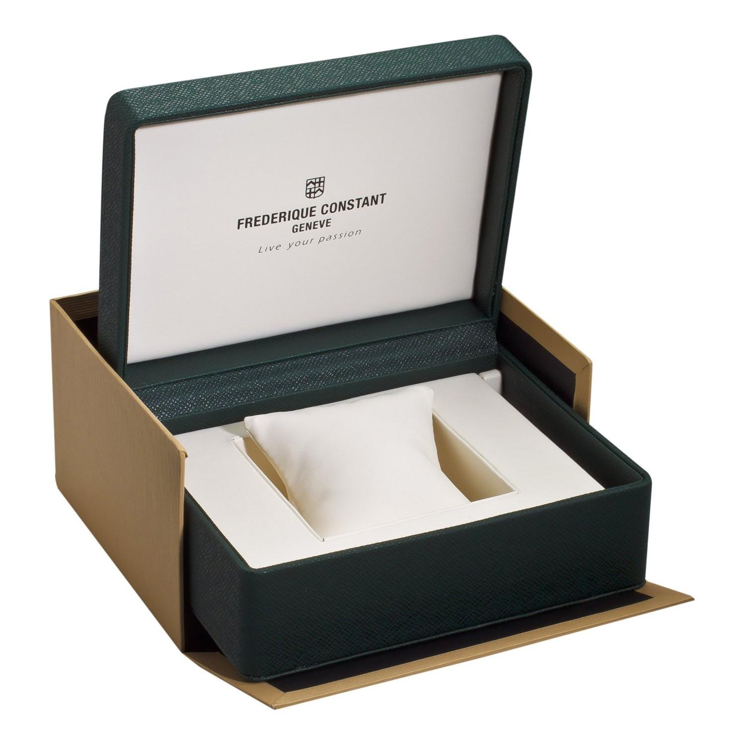 Frédérique Constant Classics Première Automatisk PVD Guld boett & Läderband FC-301S3B5