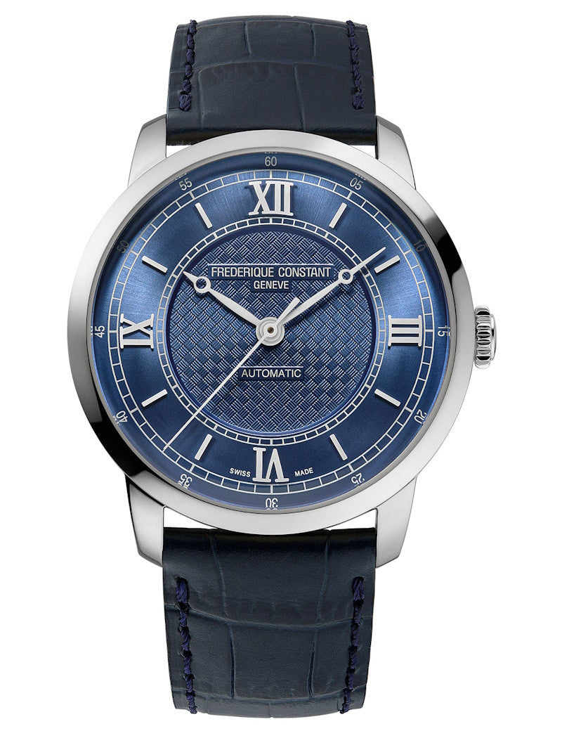 Frédérique Constant Classics Première Automatisk Blå & Läderband FC-301N3B6