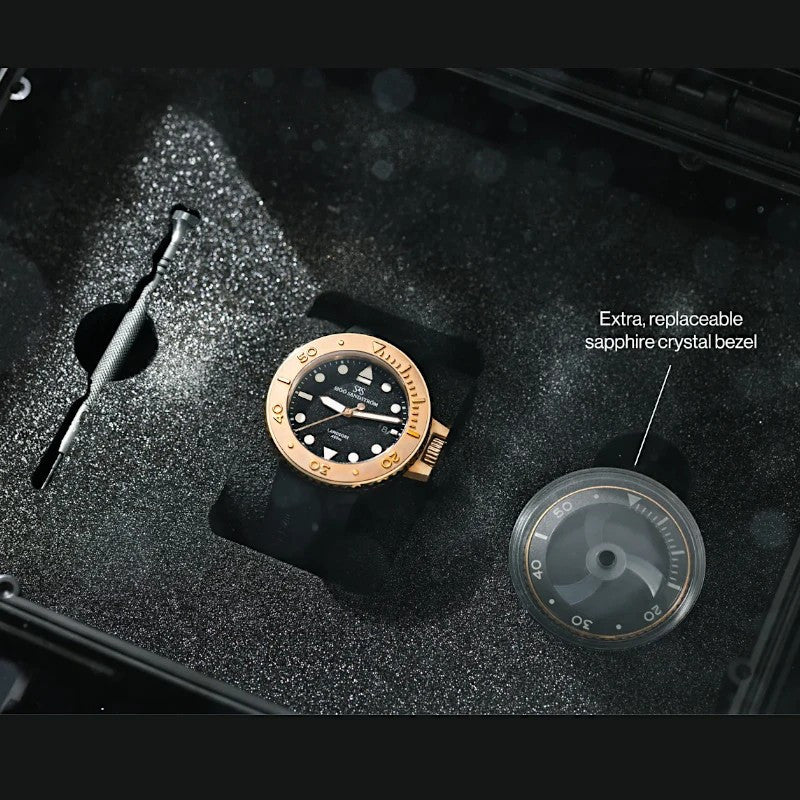Sjöö Sandström Landsort Bronze & gummiband 021484