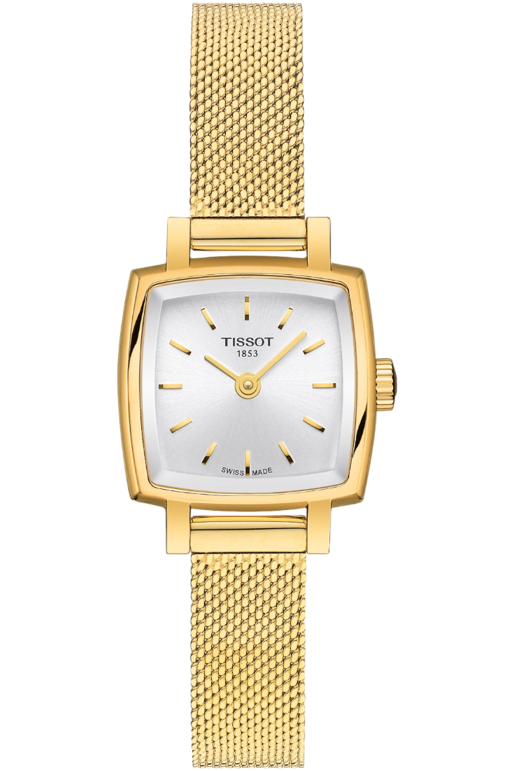 Tissot Lovely Square PVD Guld & Steel T0581093303100