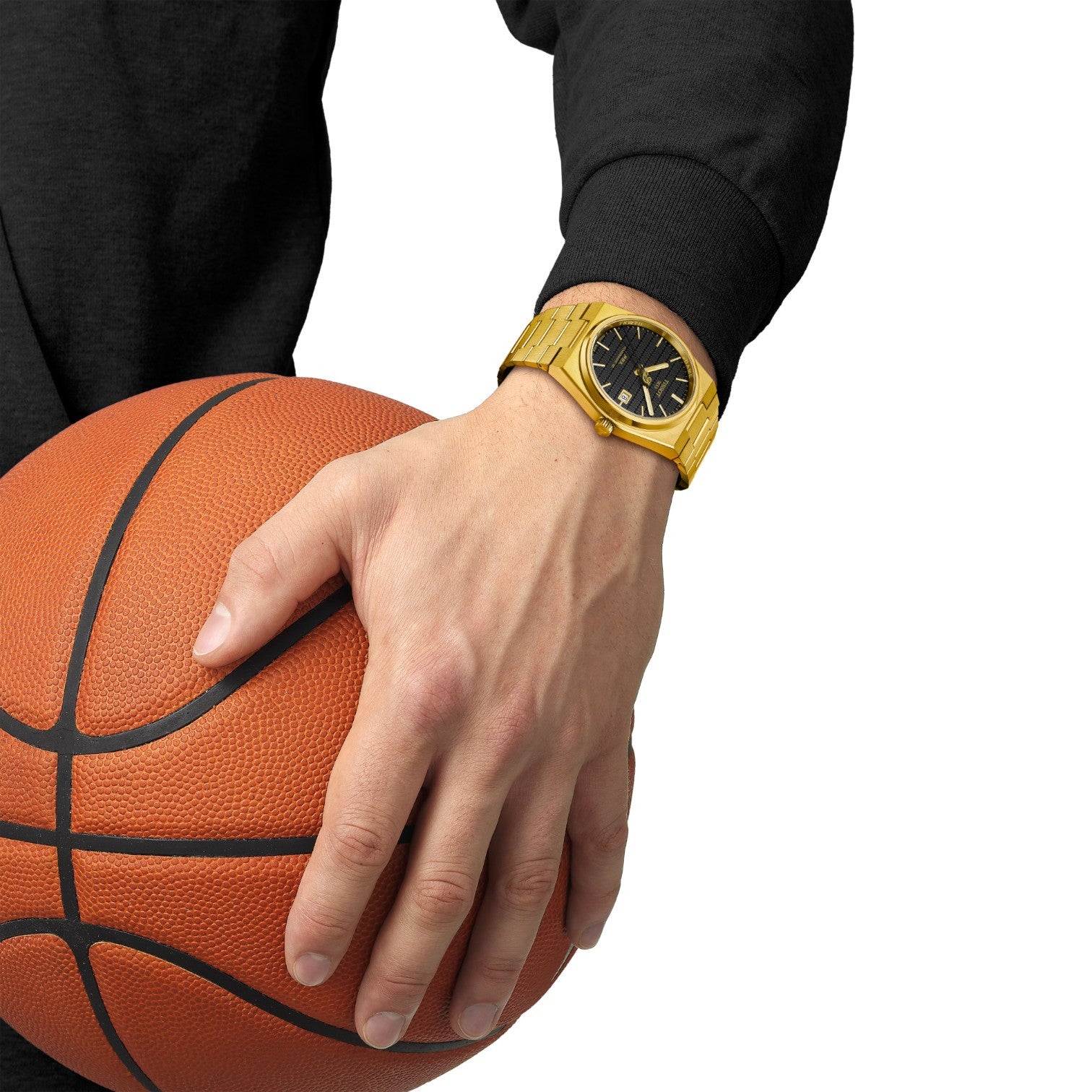 Tissot PRX Powermatic 80 Damian Lillard Special Edition 40mm Black & Gold PVD Bracelet T1374073305100