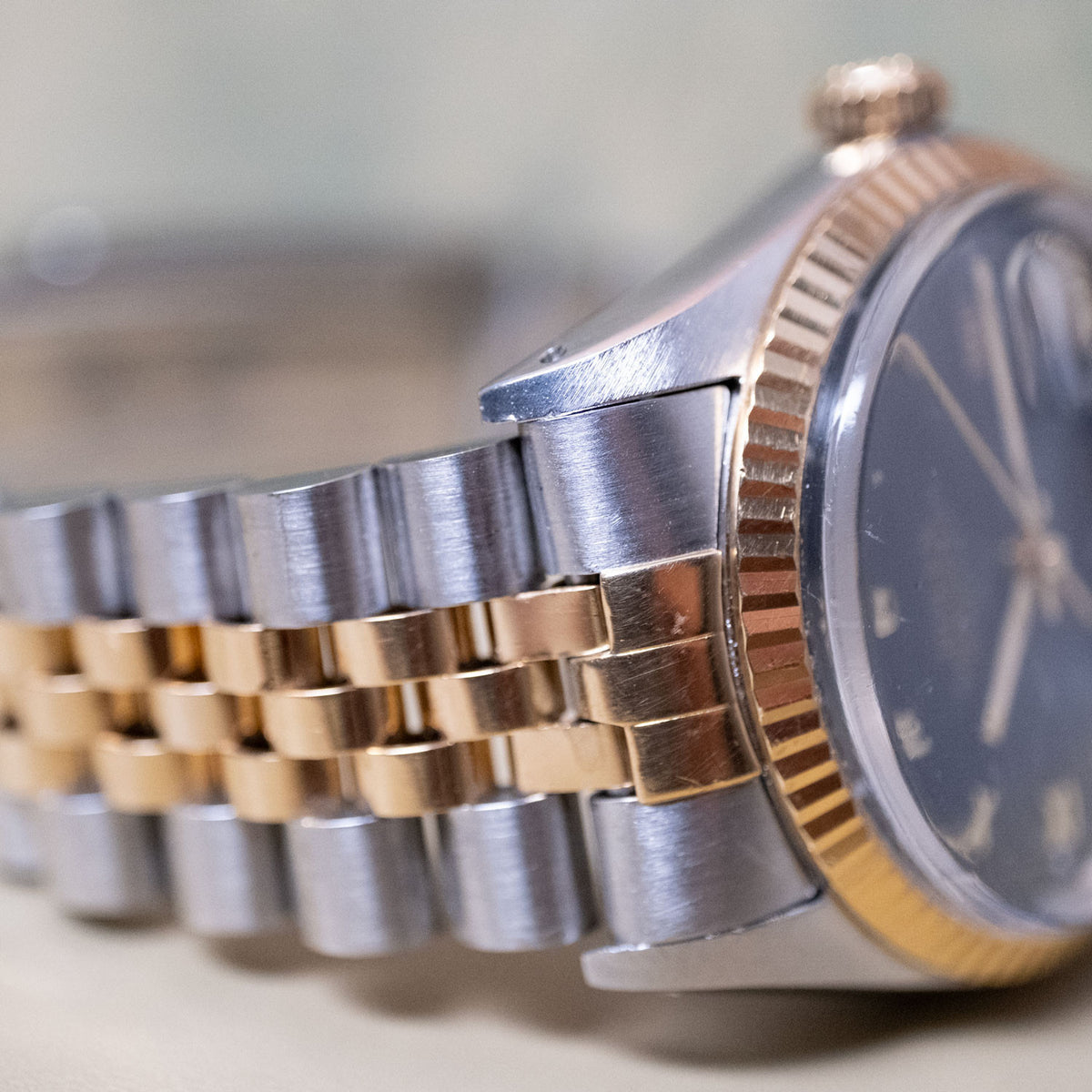 BEGAGNAD Rolex Datejust 36 16013 Blå
