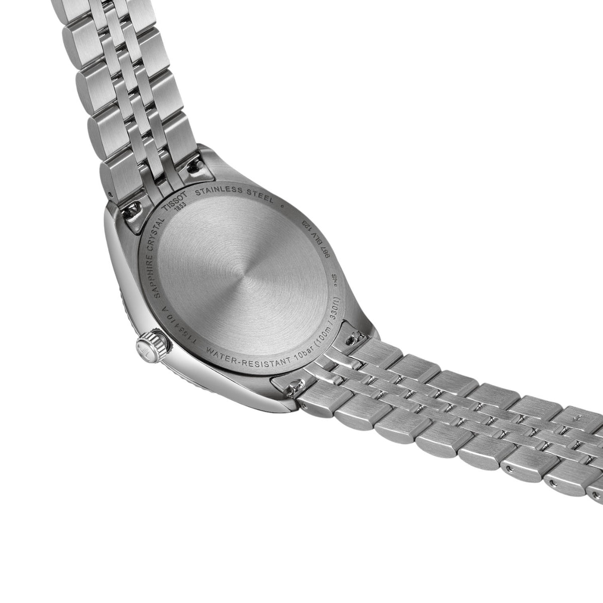 Tissot Ballade Kvartz 40mm Herrklocka Grön & Stållänk T1564101109100