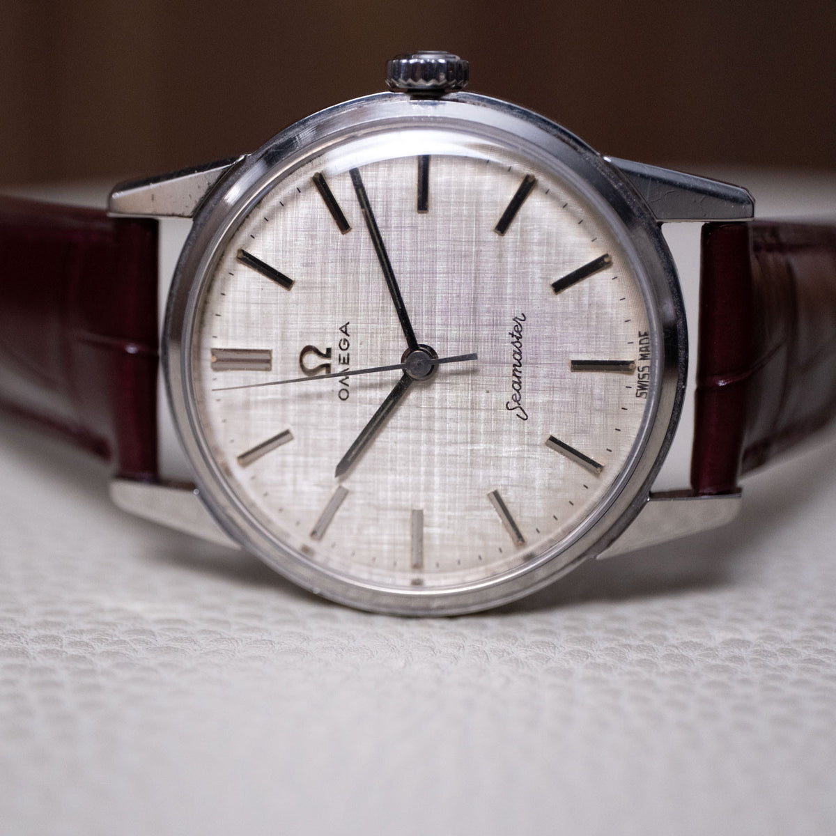 BEGAGNAD Omega Seamaster 1961 "Linen" 14390-9