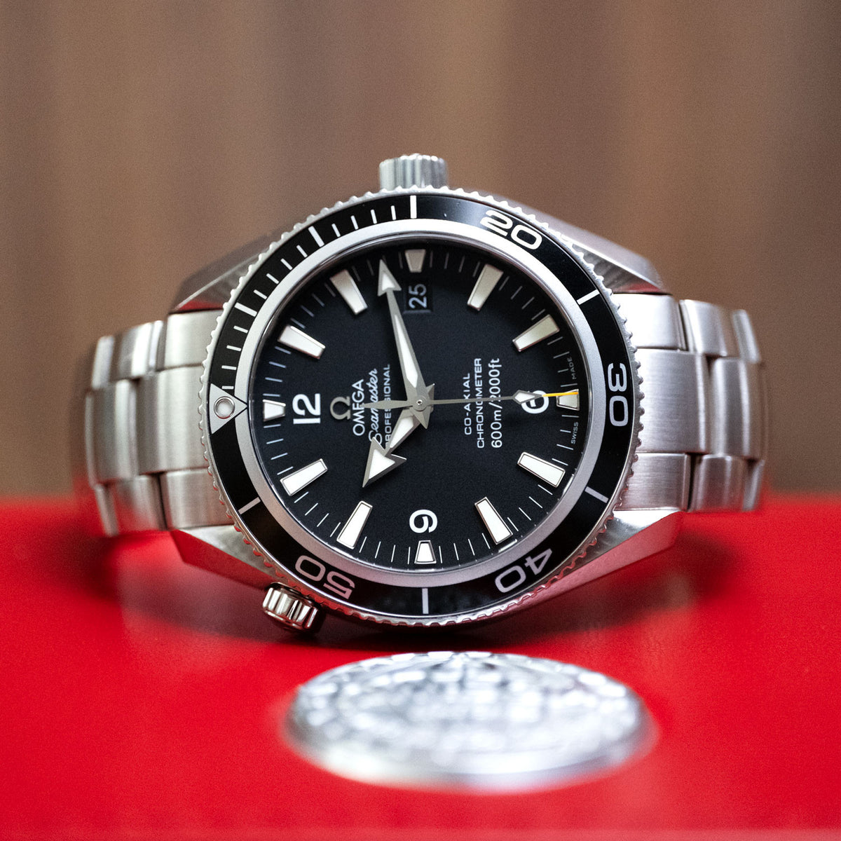 PRE-OWNED Omega Seamaster Planet Ocean 2201.50.00