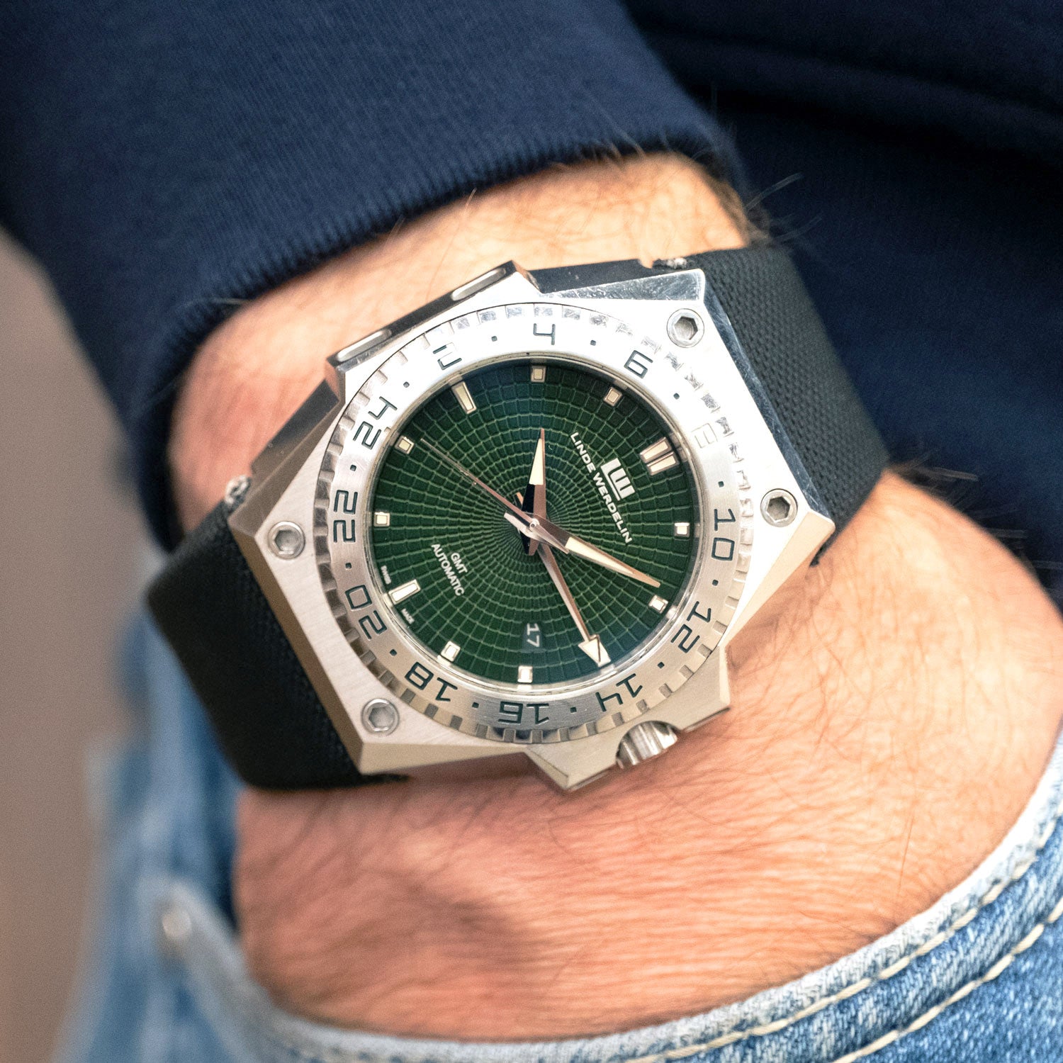 BEGAGNAD Linde Werdelin 3 Timer Green Ltd 22 ex B01010103-0009