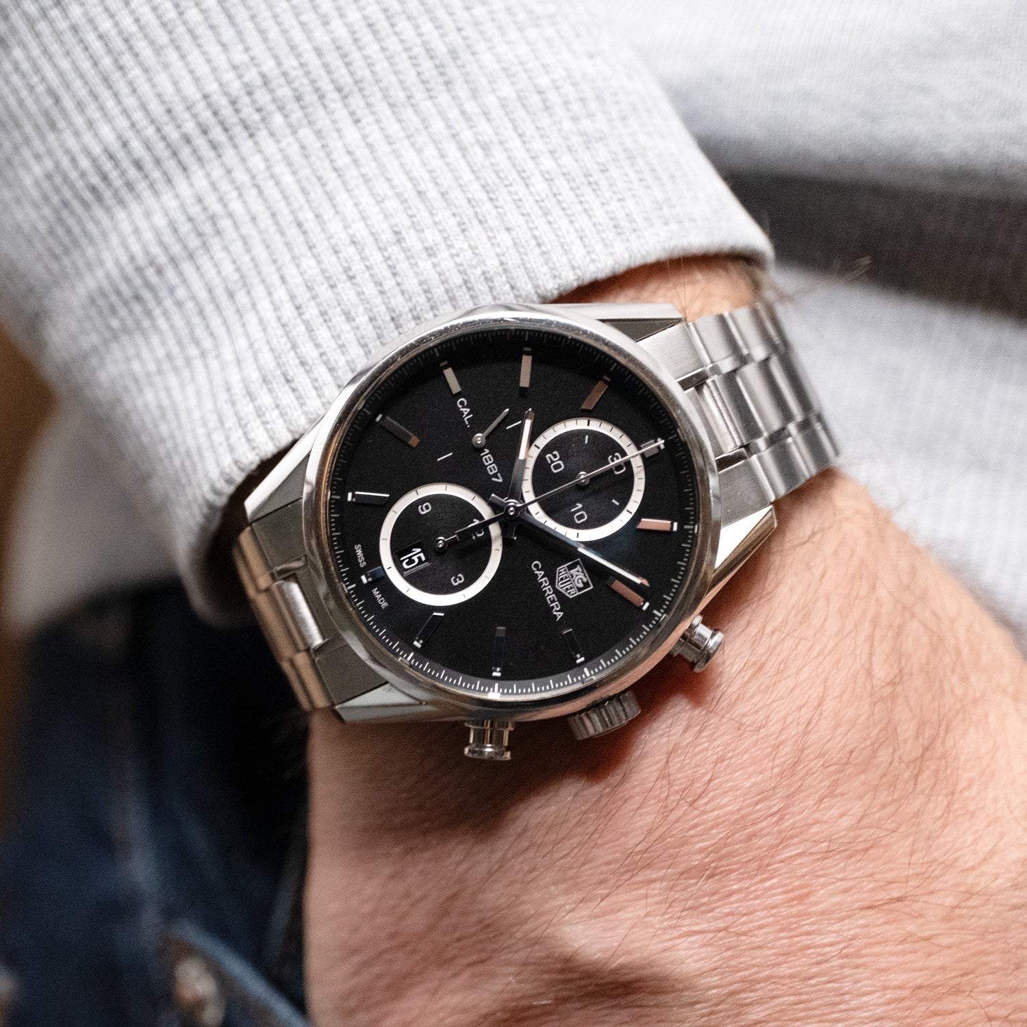 BEGAGNAD Tag Heuer Carrera Calibre 1887 År 2011