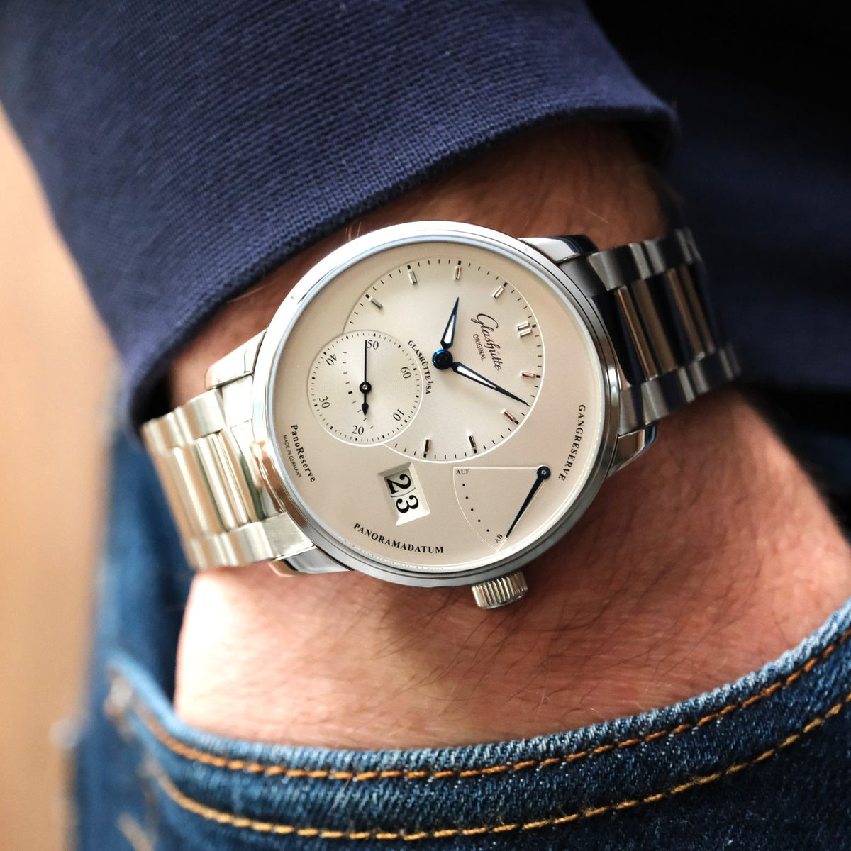 BEGAGNAD Glashütte Original Panoreserve 1-65-01-22-12-24