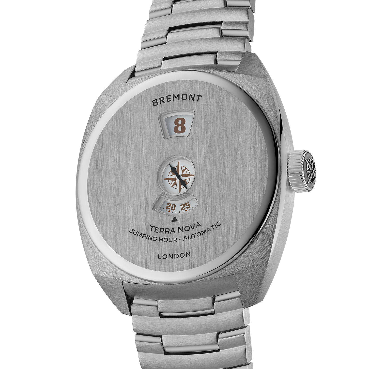 Bremont Terra Nova Jumping Hour TN38-JH-SS-CC-B
