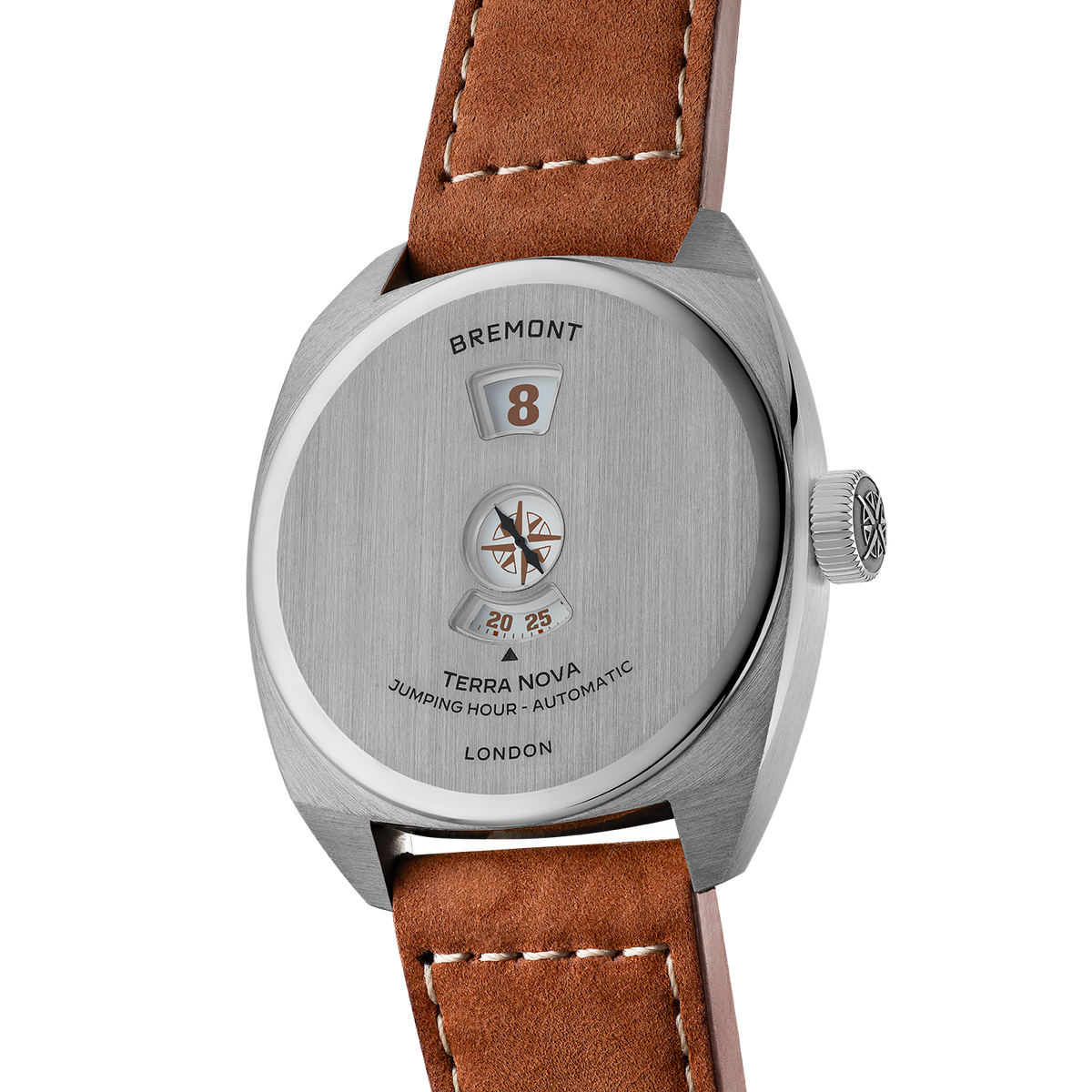 Bremont Terra Nova Jumping Hour TN38-JH-SS-CC-L-S
