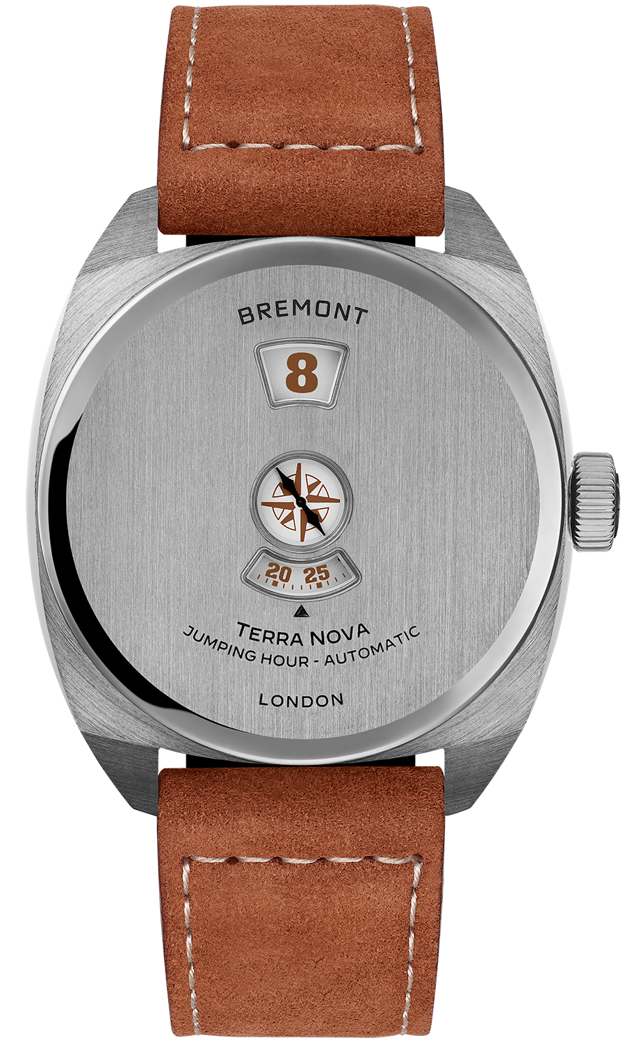 Bremont Terra Nova Jumping Hour TN38-JH-SS-CC-L-S