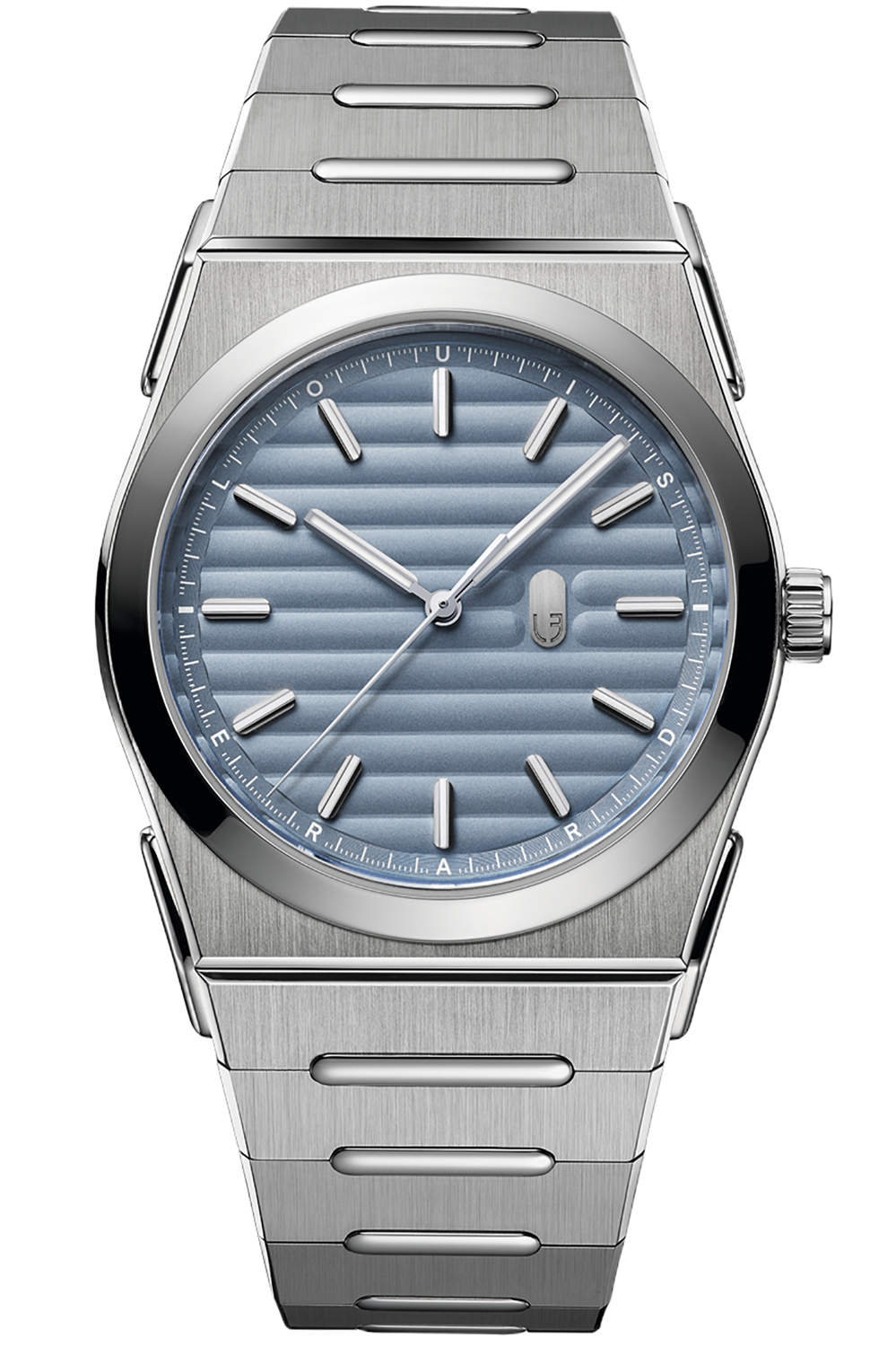 Louis Erard 2340 Titanium & Stål Skiffer 35123TA02.BMT12