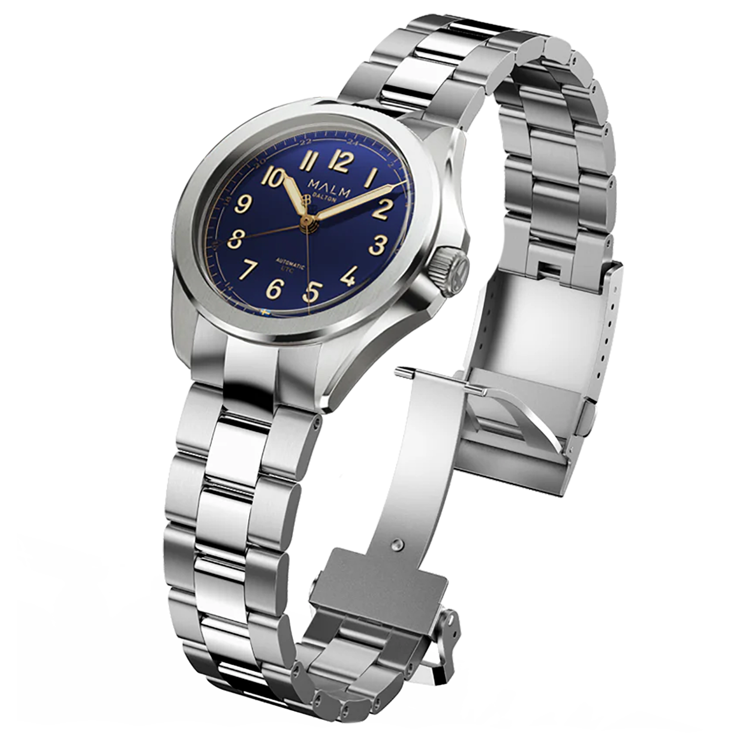 MALM Dalton Blue UTC Automatic 38 MW-DA38BLUTC