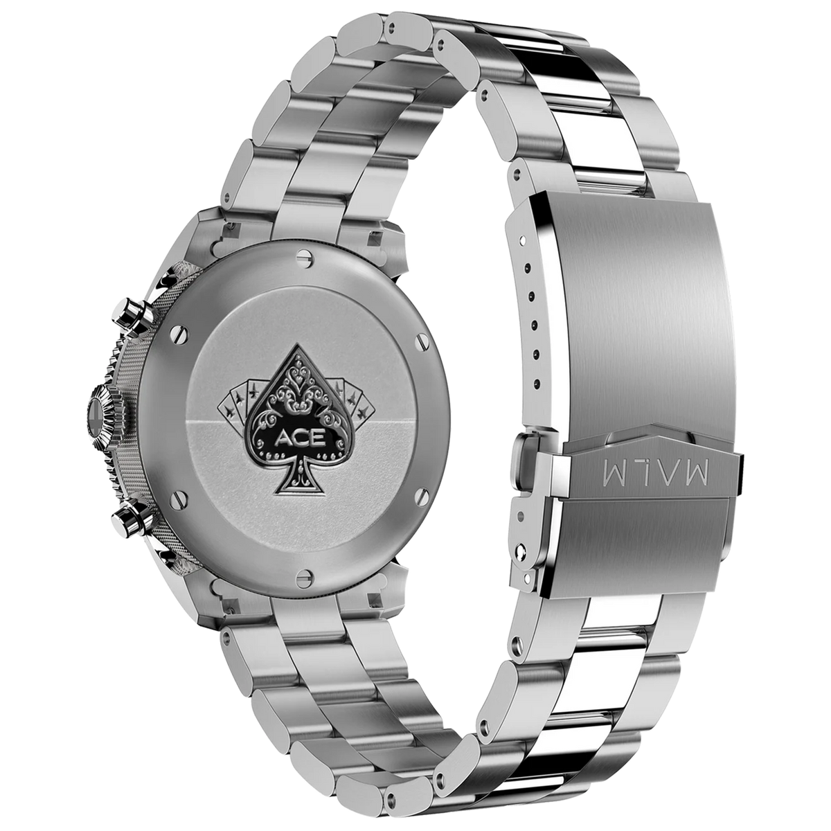 MALM ACE Black Panda Chronograph 44 Ltd. 100 st