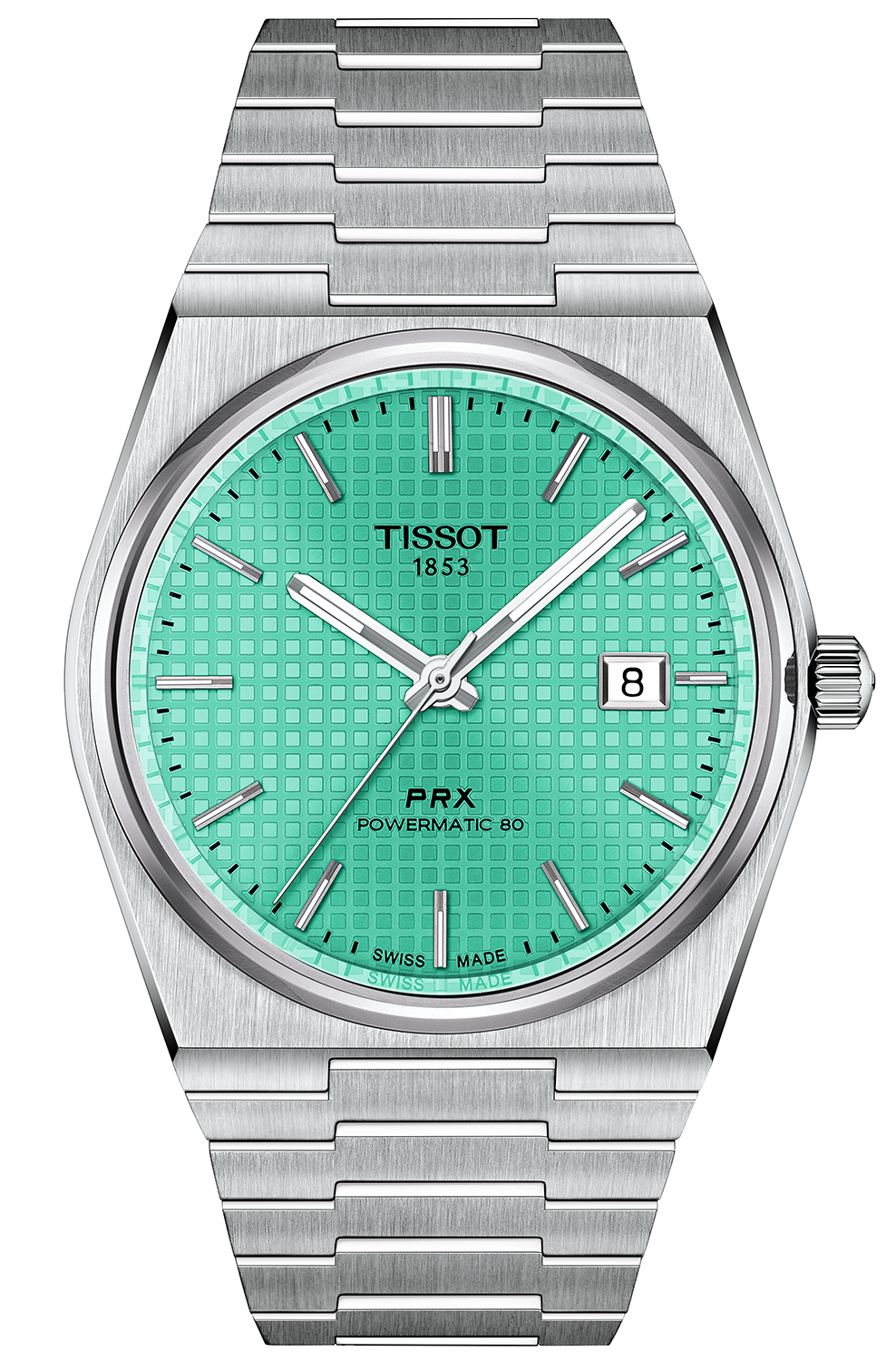 Tissot PRX 40mm Green & Bracelet T1374071109101