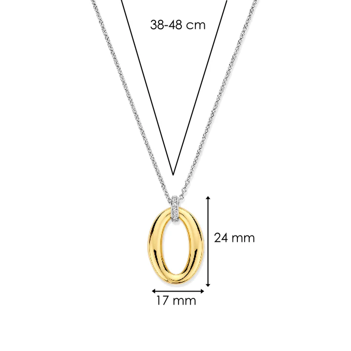 TI SENTO NECKLACE 34091ZY 42cm