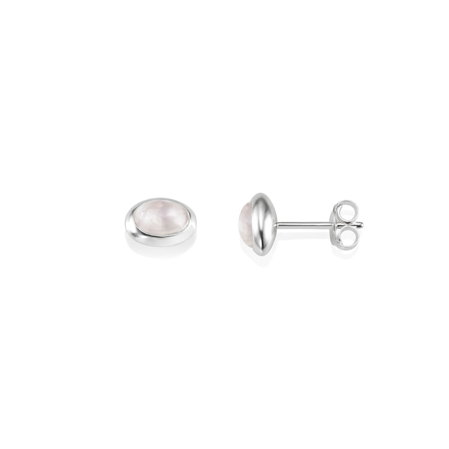 Efva Attling Love Bead Ear - Rose Quartz