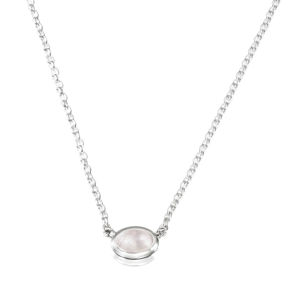 Efva Attling Love Bead halsband - Rosakvarts