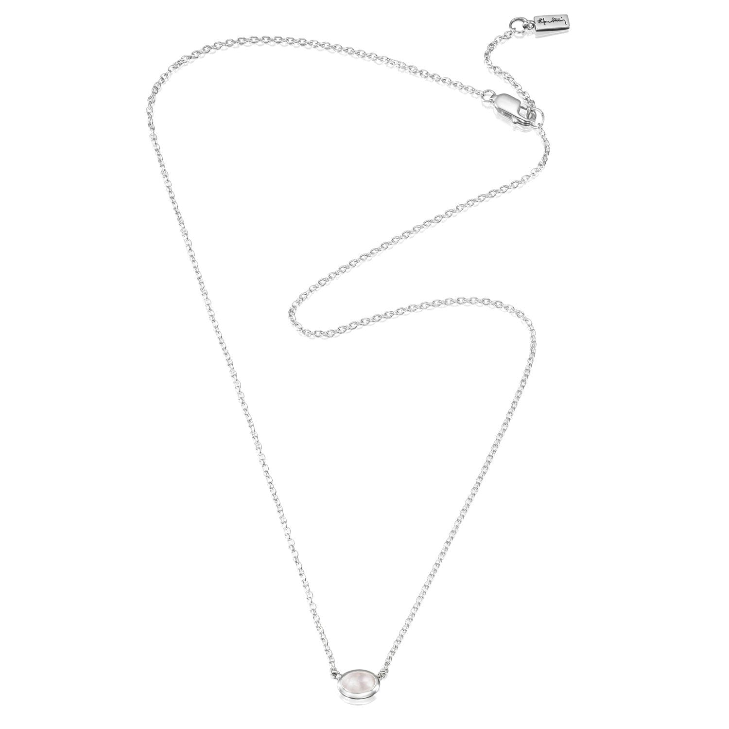 Efva Attling Love Bead halsband - Rosakvarts