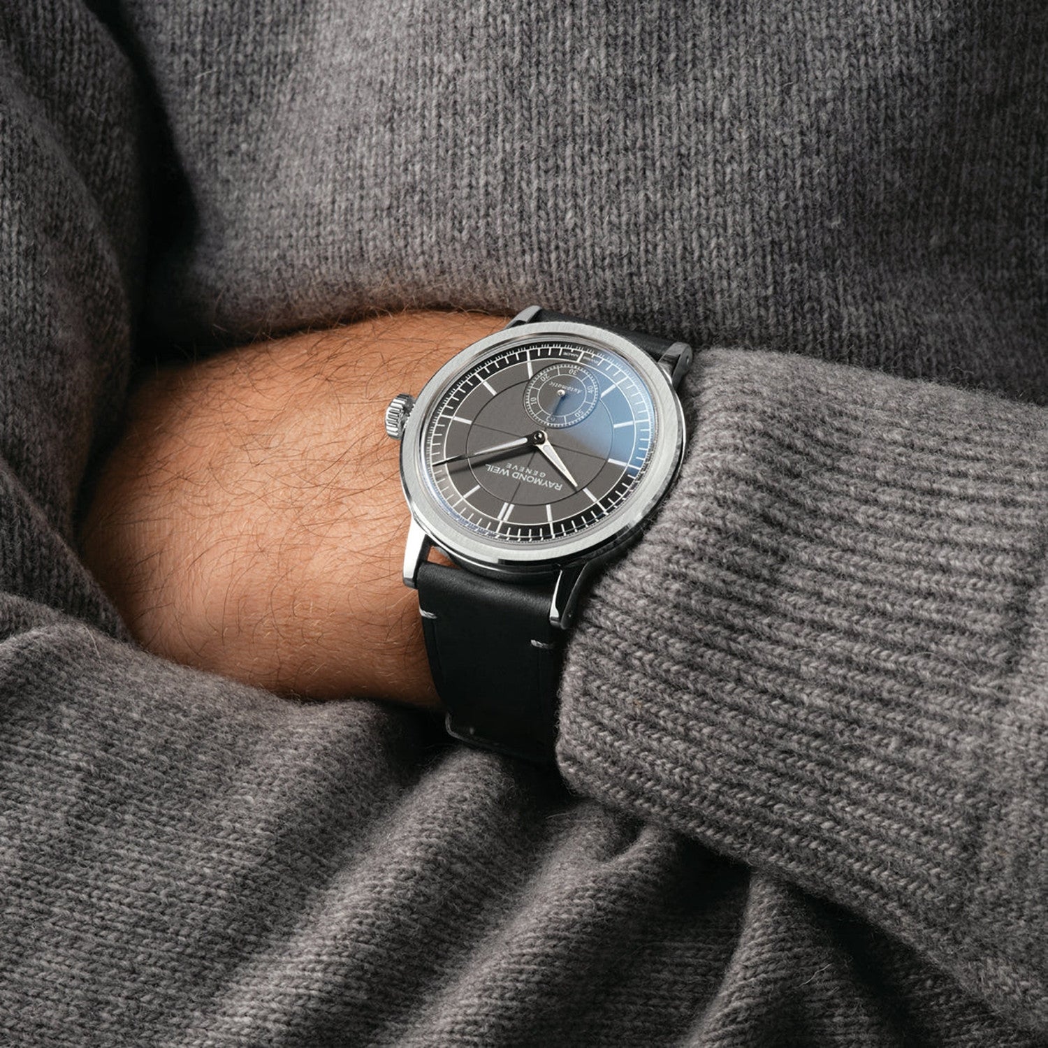 Raymond Weil Millesime Antracite Automatic Small Seconds