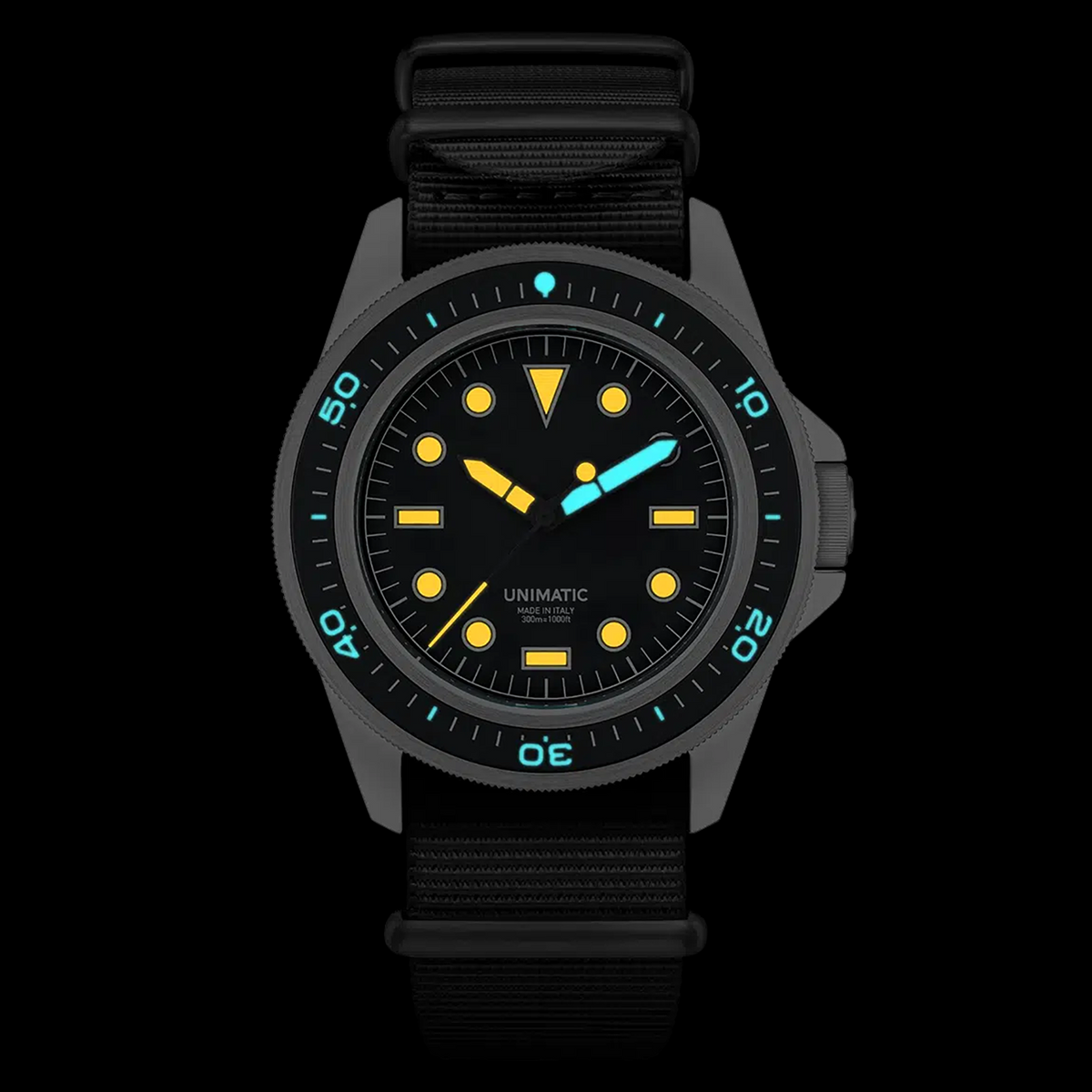 Unimatic Modello Uno U1-PD3-B Limited Edition ProDiver Utgåva om 300 exemplar