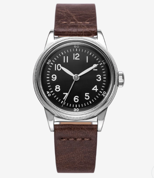 Praesidus A-11 Type 44 White Dark Brown Leather P-38-MB-DBRAGL21