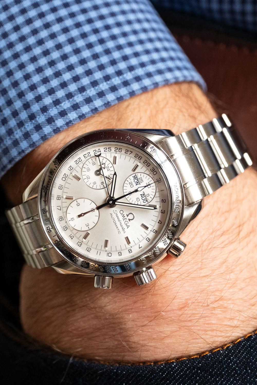 Begagnad OMEGA Speedmaster Day Date