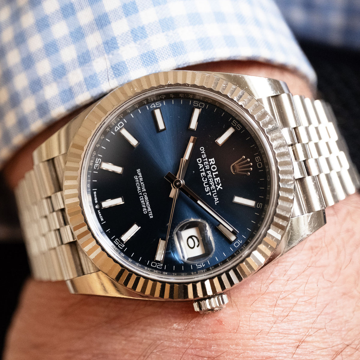 PRE-OWNED Rolex Datejust 126334 41mm År 2019