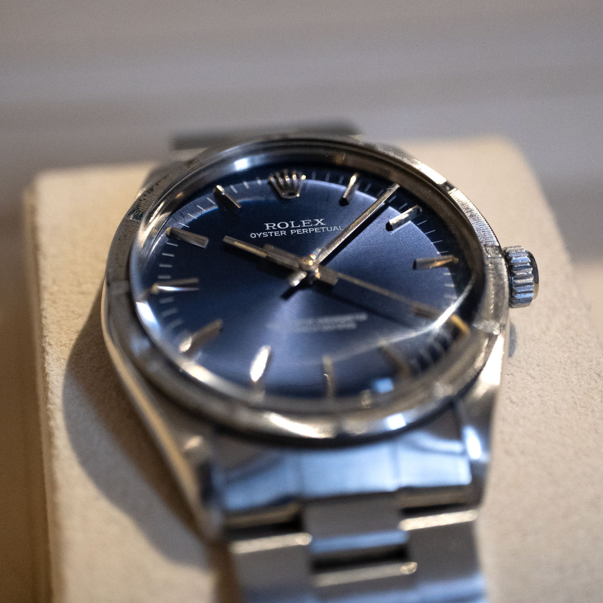 PRE-OWNED Rolex Oyster Perpetual 1007 34mm Year 1983