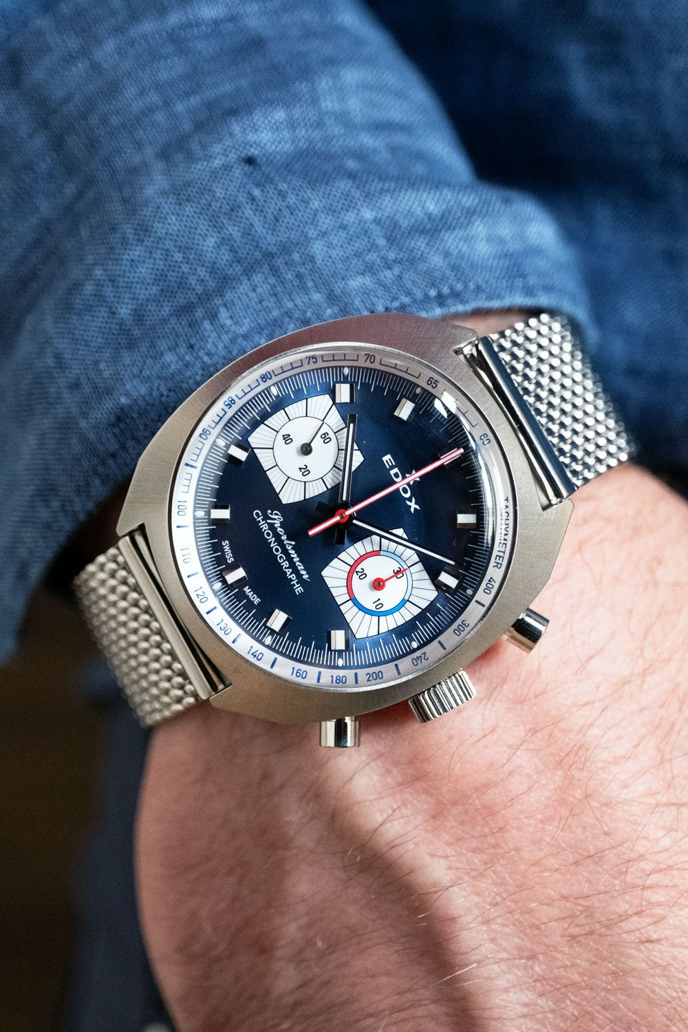BEGAGNAD Edox Sportsman Chronograph Automatic Ltd 08202