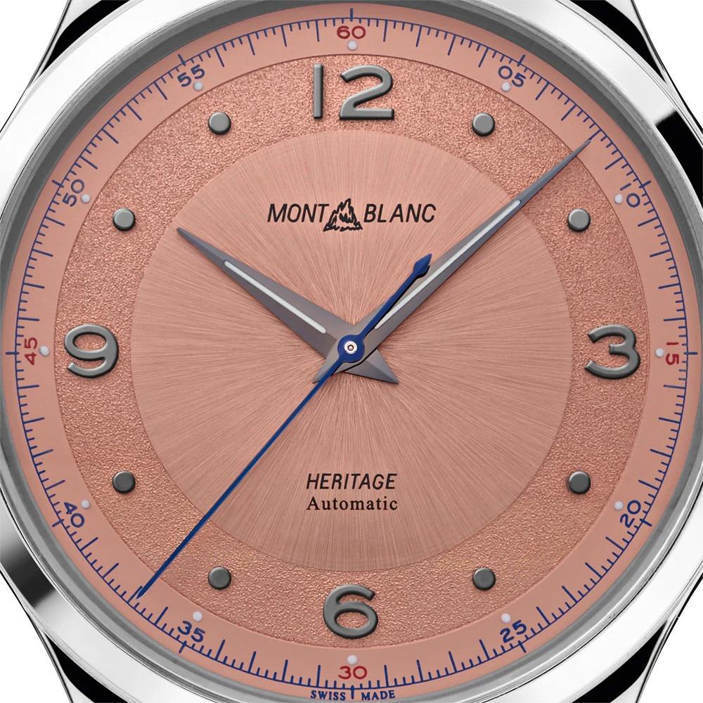 Montblanc Heritage Automatic 40 mm lax & alligatorskinnsband 119944
