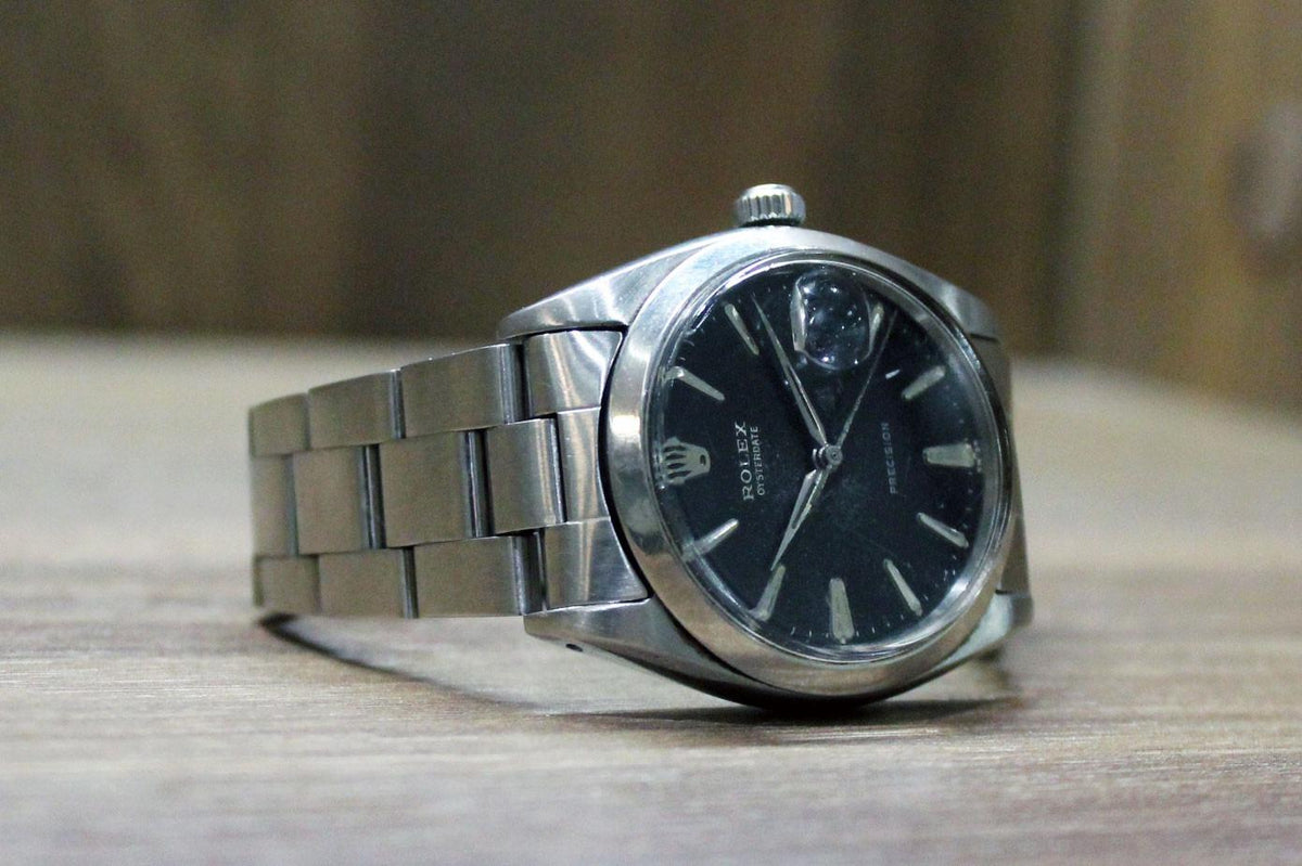 BEGAGNAD Rolex Datejust Oyster Precision År 1961