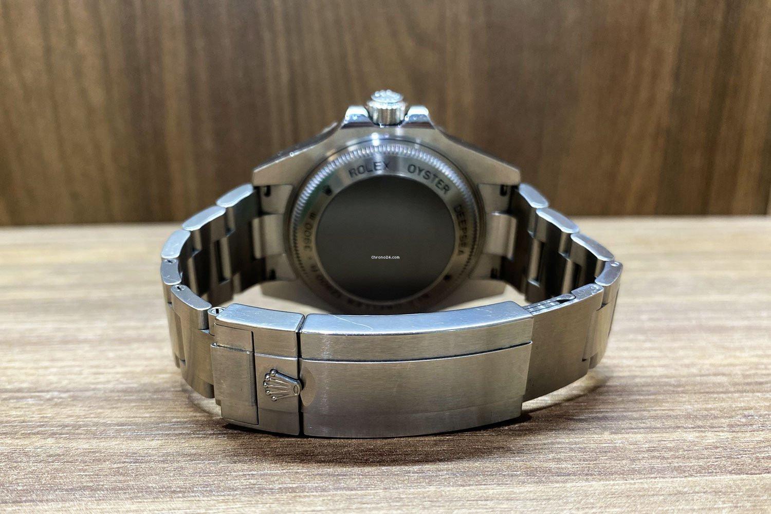 BEGAGNAD Rolex Sea-Dweller Deepsea Svart & Stål