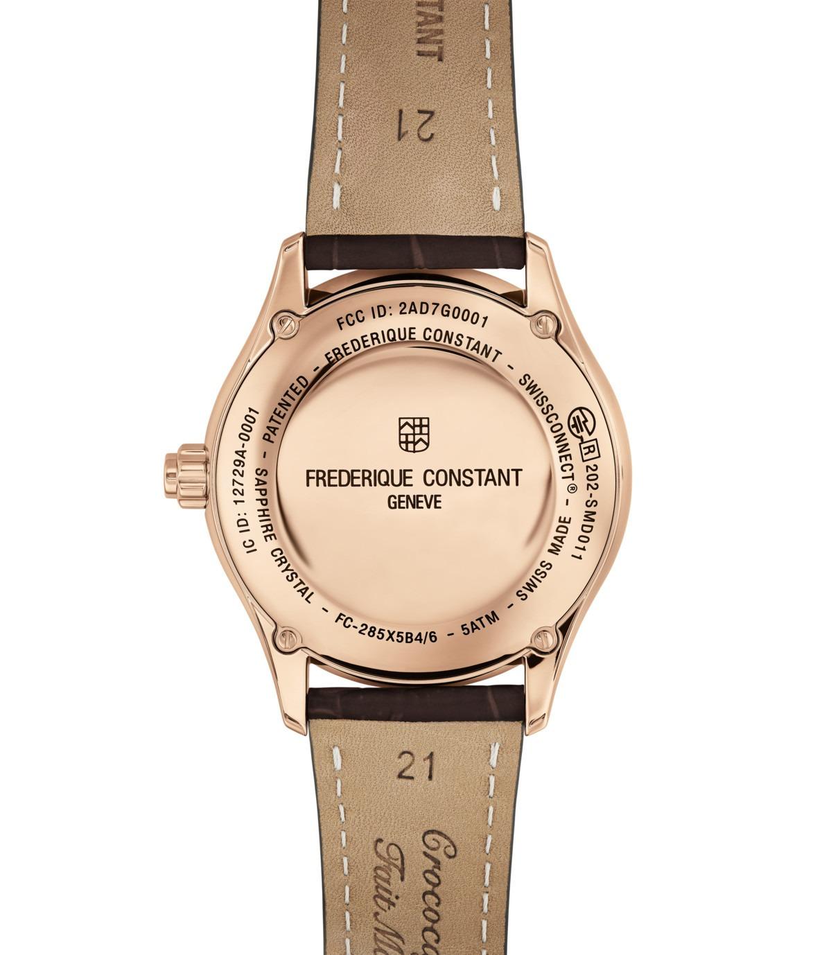 Frederique Constant Horological Smartwatch - 42 mm Steel & Rose gold