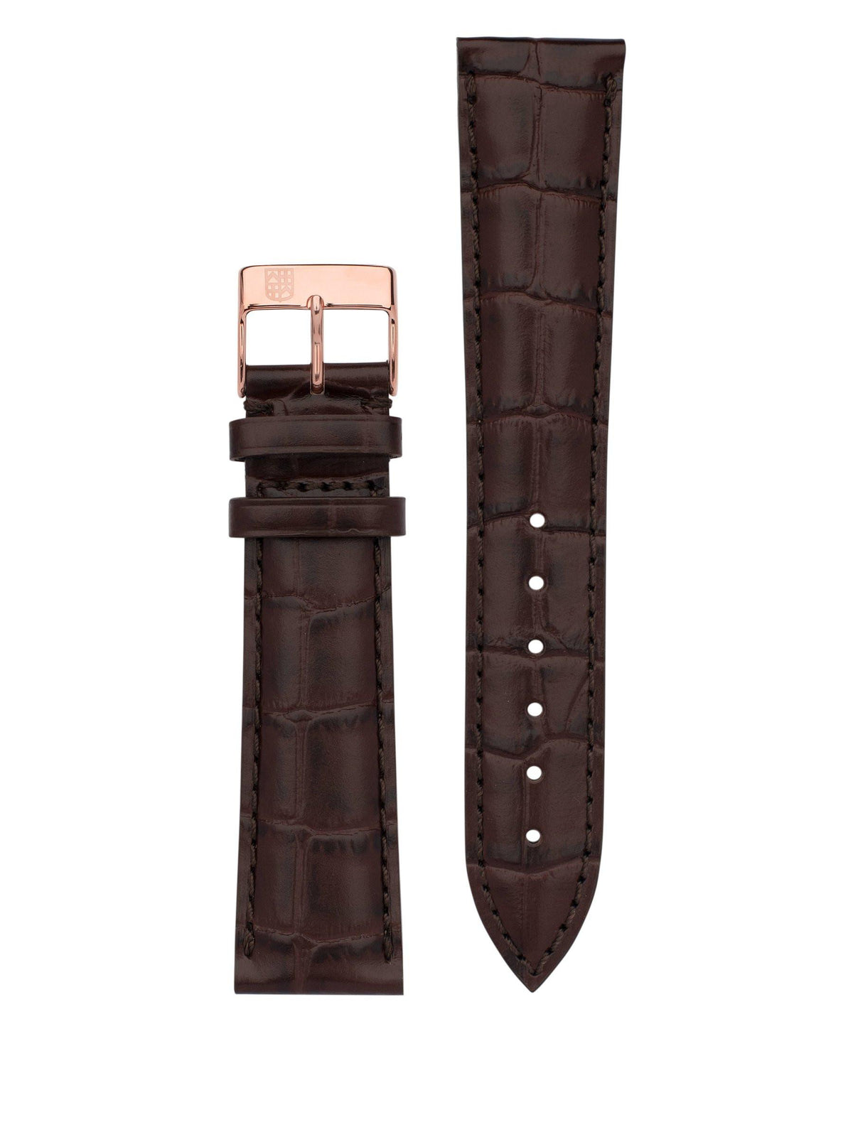 Frederique Constant Dark Brown Leather strap 20mm-120x80