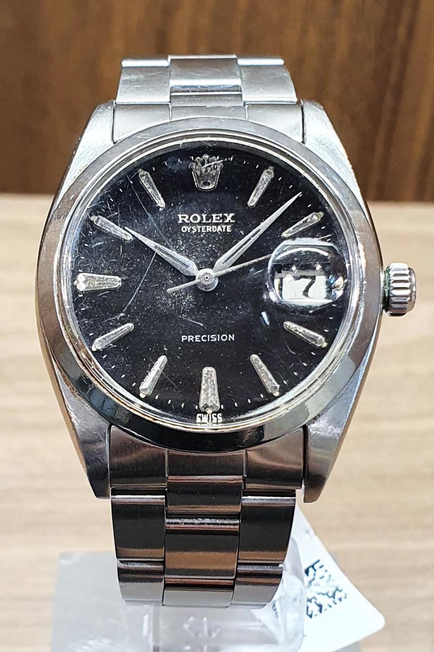 BEGAGNAD Rolex Datejust Oyster Precision År 1961