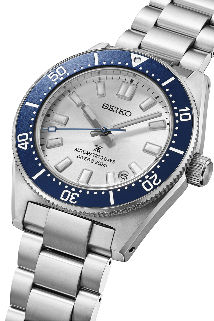 SEIKO PROSPEX PREMIUM DIVER Silver & Blue