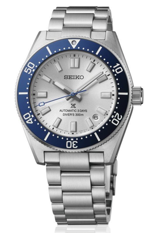 SEIKO PROSPEX PREMIUM DIVER Silver & Blue