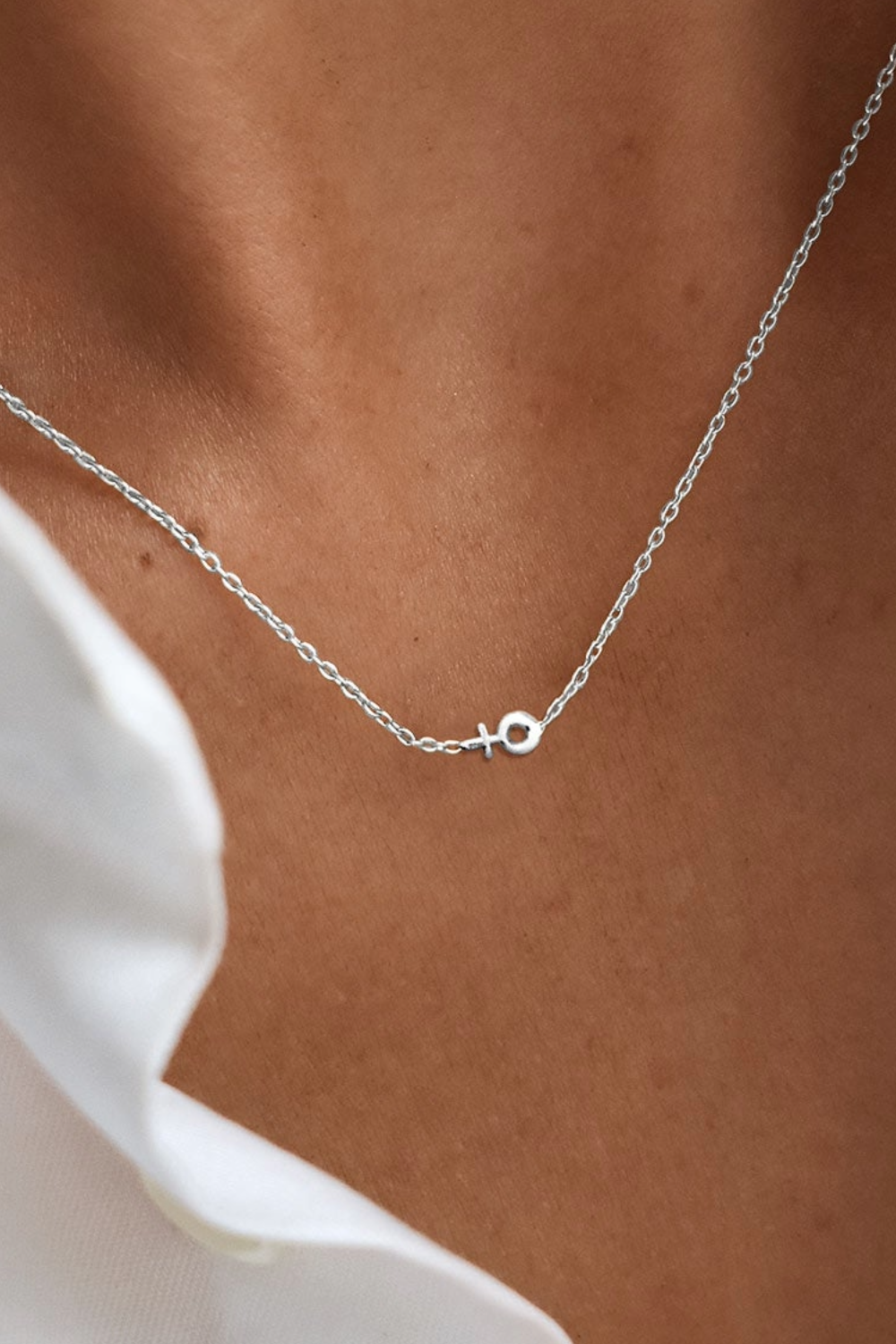 Drakenberg Sjölin Women Unite dropphalsband silver WUE-N10000-S