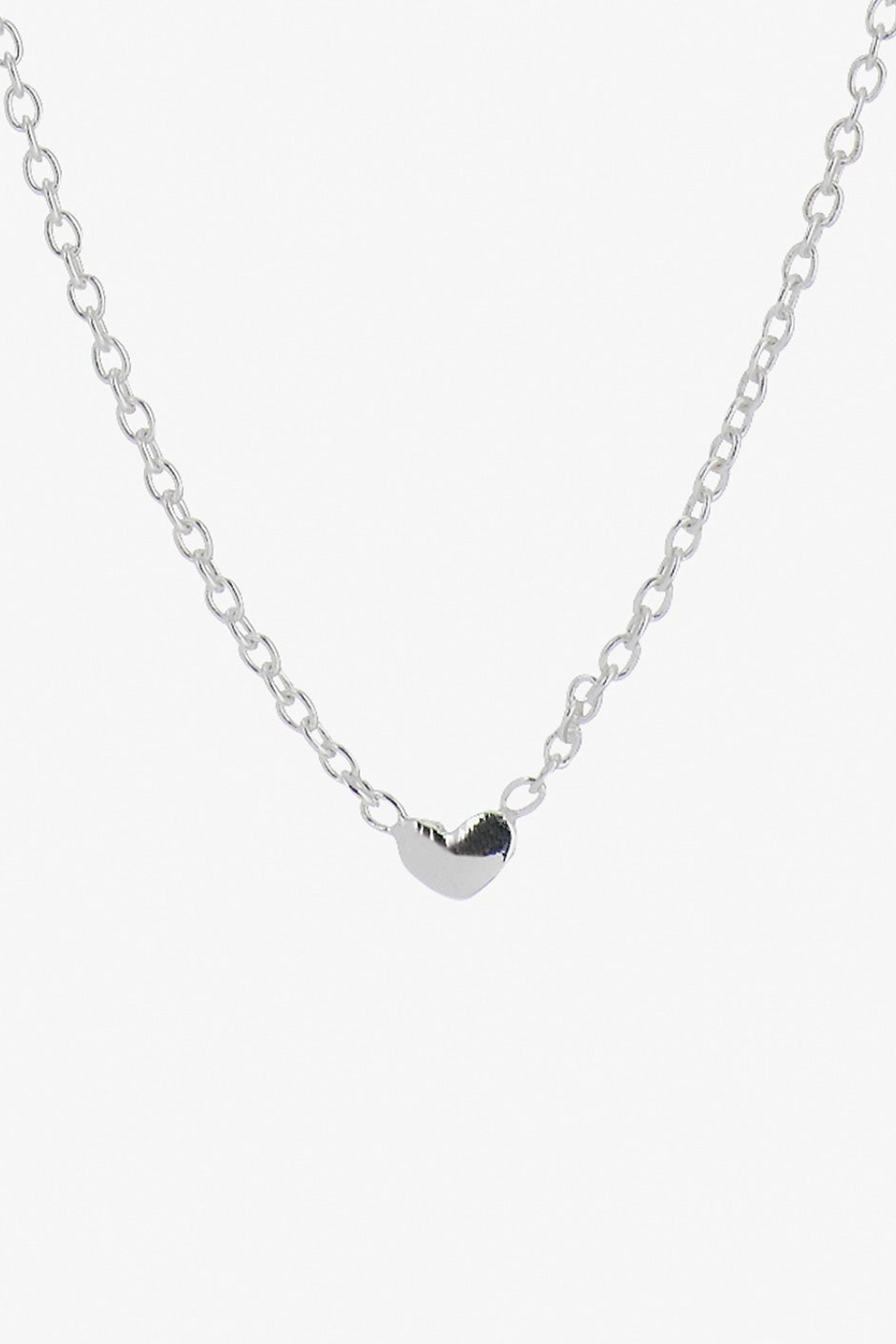 Drakenberg Sjölin Loving Heart-halsband med hänge i silver LHT-N10000-S